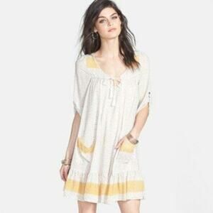 Free People Penny Lane Boho Mini XS Shift Dress